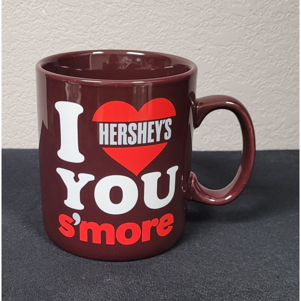 Vintage Hershey's I Love You S'more Jumbo Coffee Mug Galerie Large Chocolate Cup